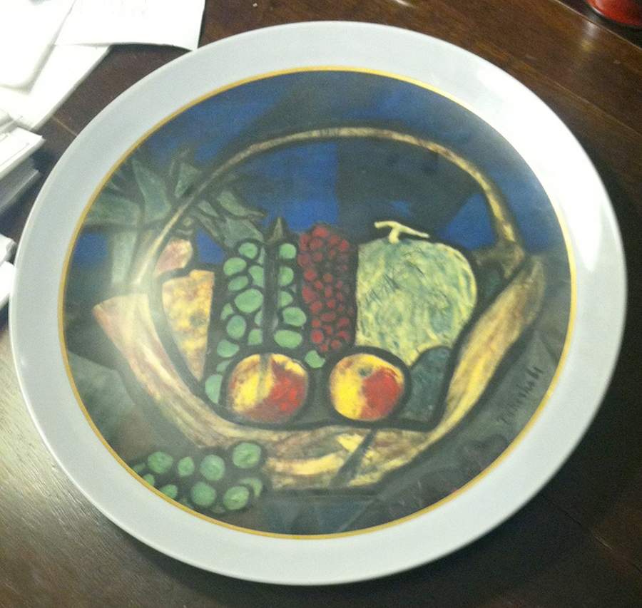 NAR131 14" Chop Plate (Round Platter) by Narumi-1