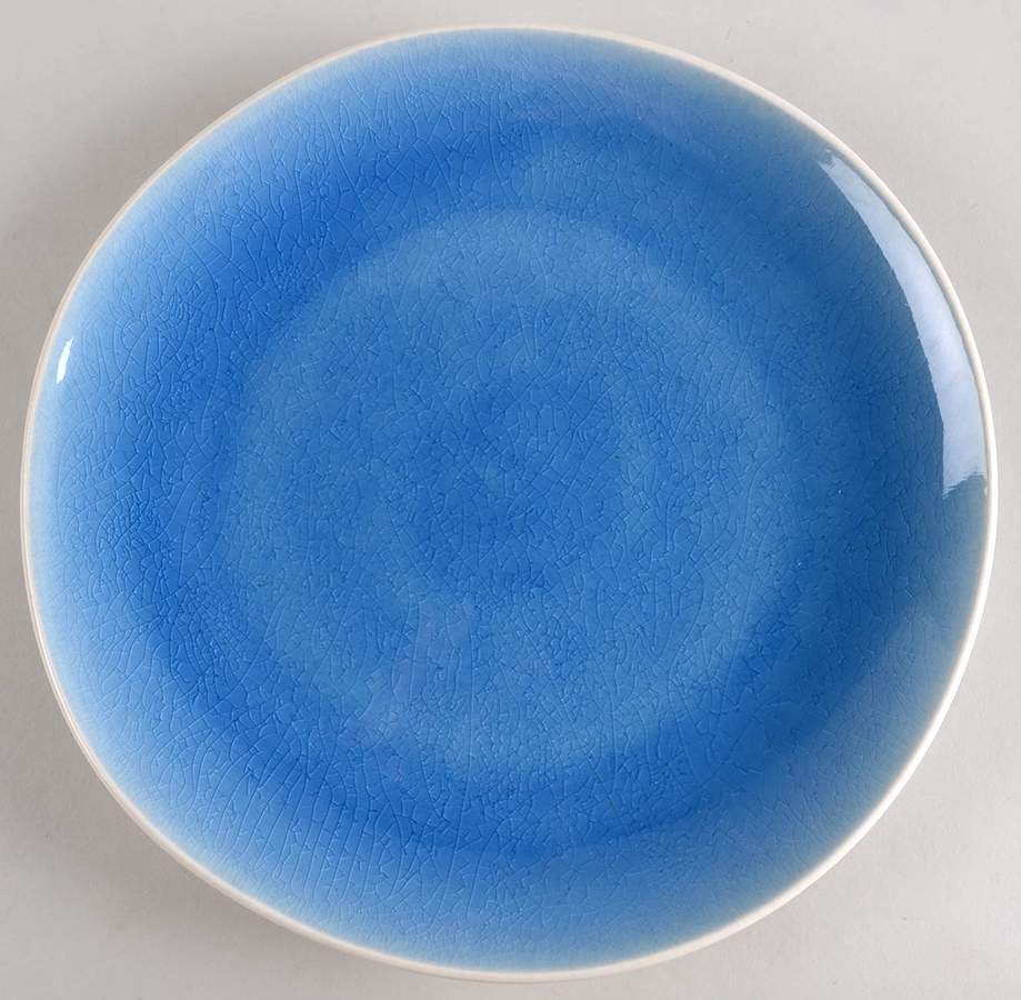 NMH1 Cornflower Blue Dinner Plate by Nicole Miller Home-1