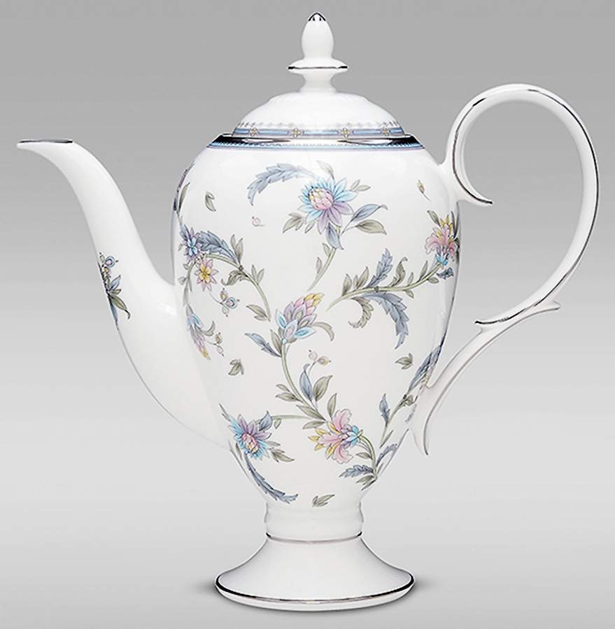 Jardin Fleuri Coffee Pot & Lid by Noritake-1