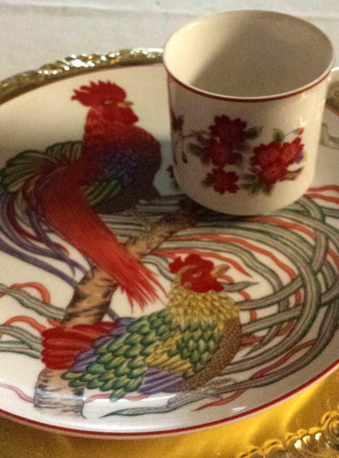 NM39 Snack Plate & Cup Set by Neiman Marcus-1