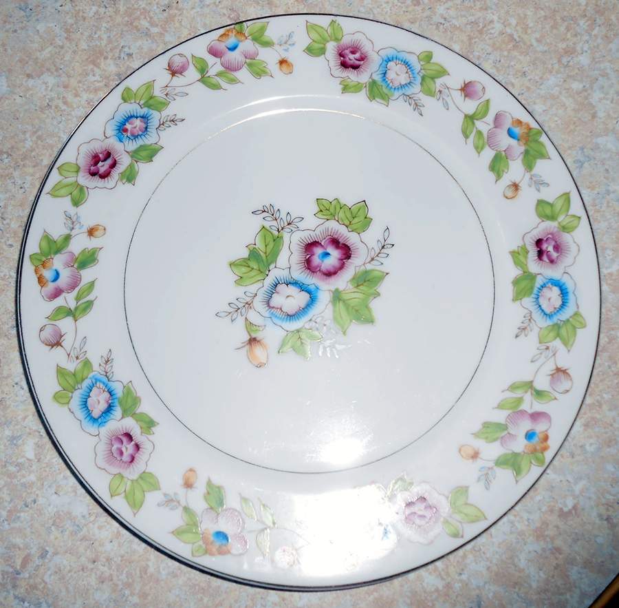 La Bonita Dinner Plate by Nasco (Japan)-1