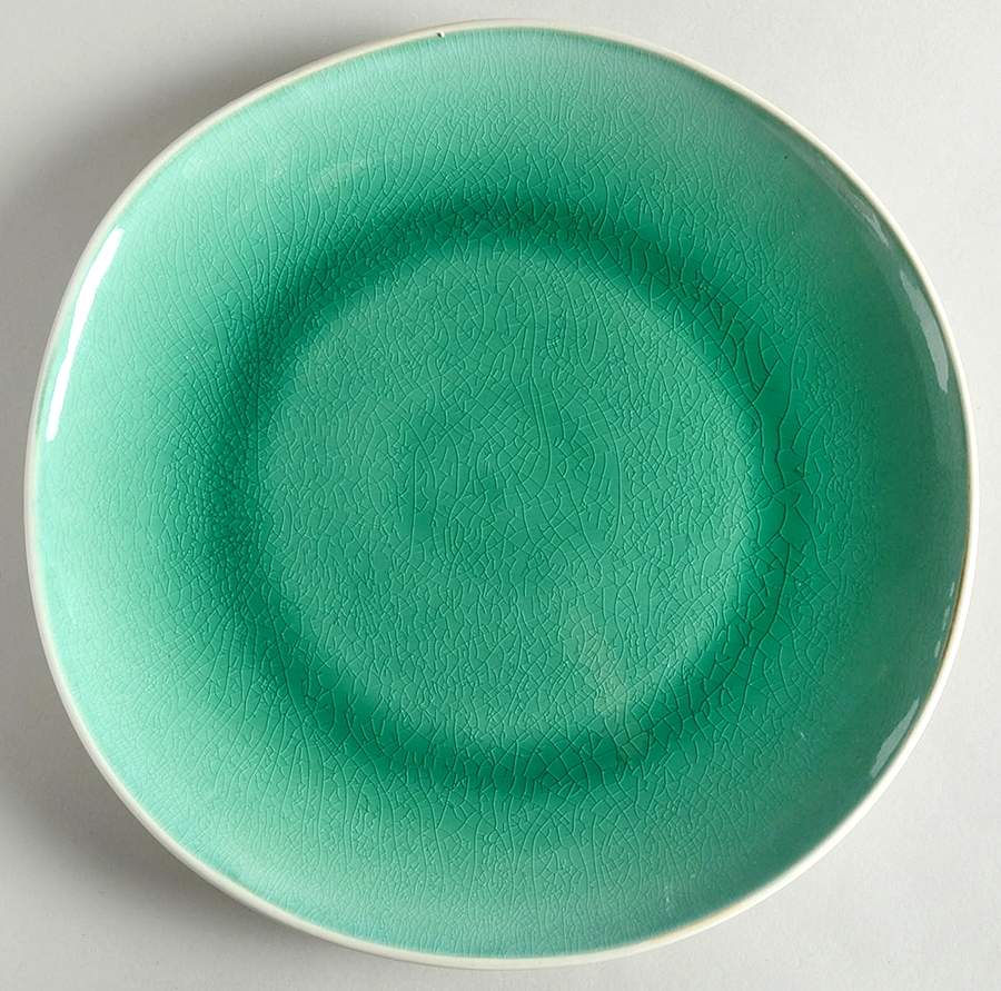 NMH1 Green Dinner Plate by Nicole Miller Home-1