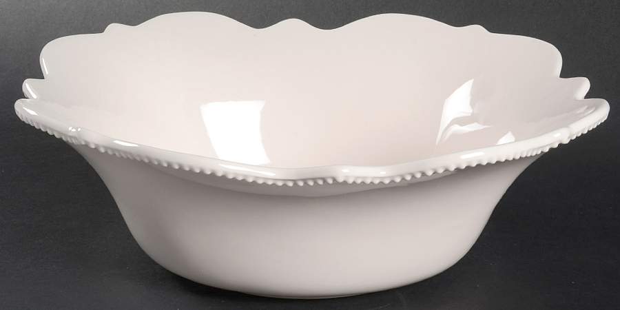 NMH8 Pink 9" Round Vegetable Bowl by Nicole Miller Home-1