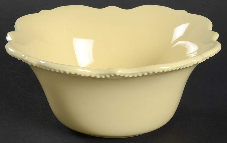 NMH8 Yellow Soup/Cereal Bowl by Nicole Miller Home-1