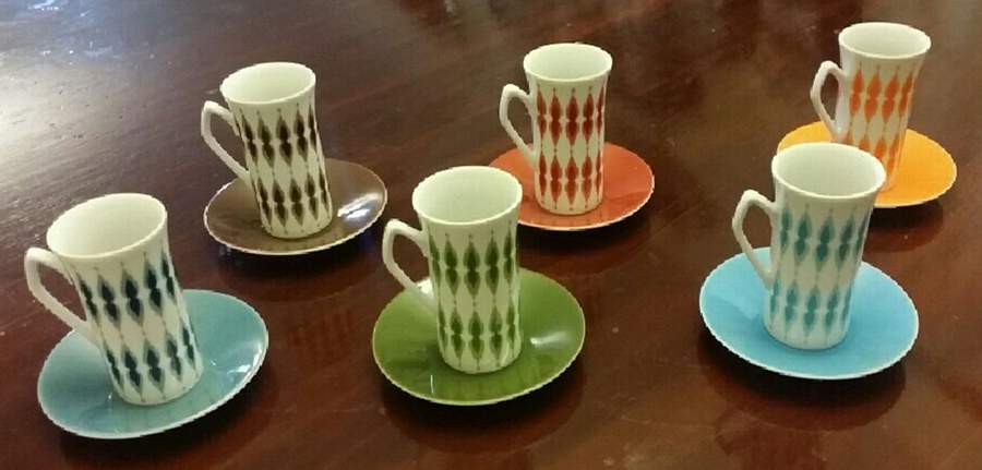 NAG75 Flat Demitasse Cup & Saucer Set by Nagoya Shokai-1