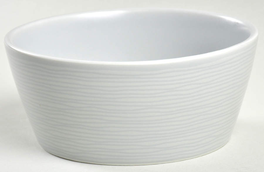 GoG Swirl (Grey on Grey) Fruit/Dessert (Sauce) Bowl by Noritake-1
