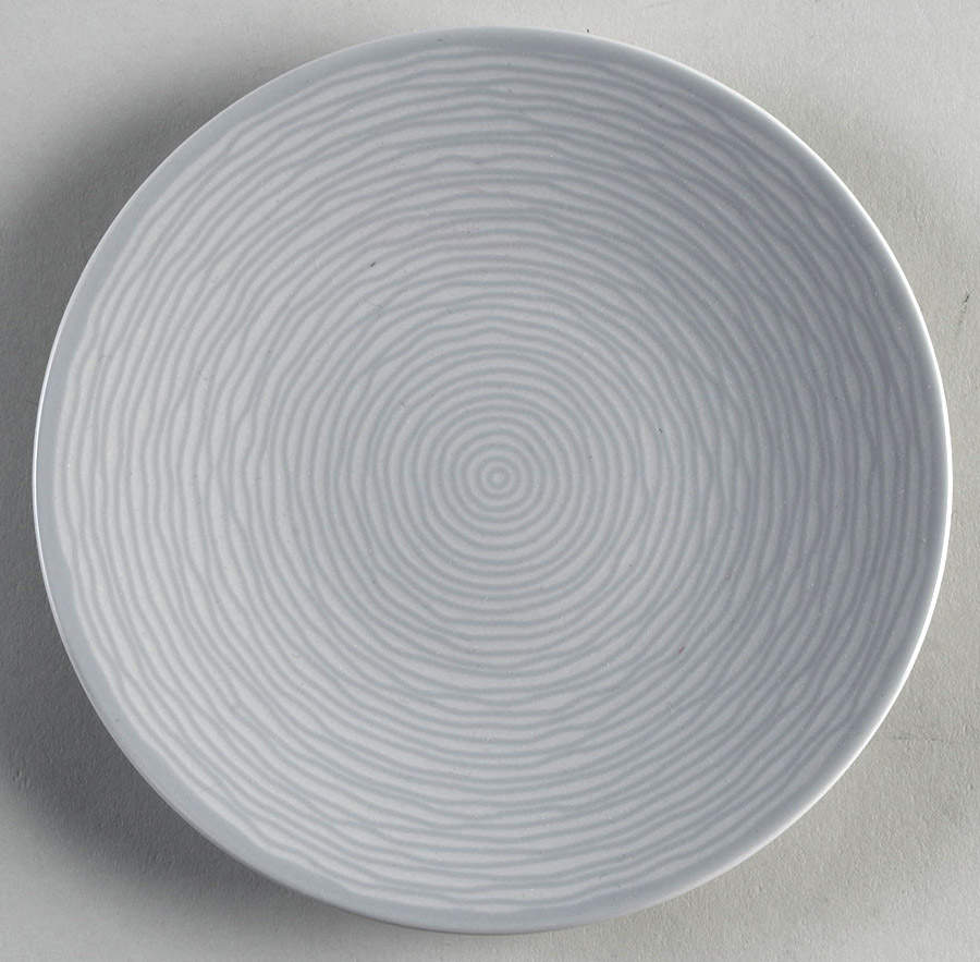 GoG Swirl (Grey on Grey) Appetizer Plate by Noritake-1