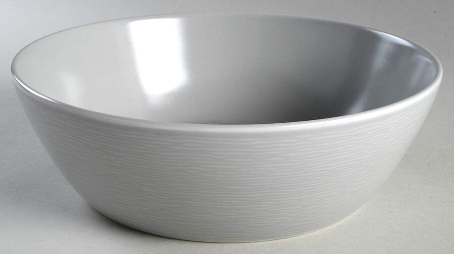 GoG Swirl (Grey on Grey) 10" Round Vegetable Bowl by Noritake-1