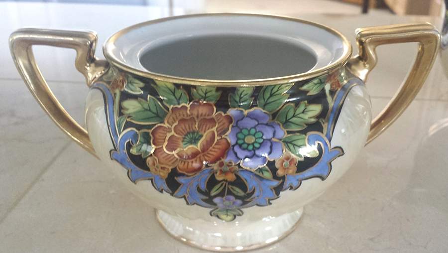 N4489 Sugar Bowl No Lid by Noritake-1