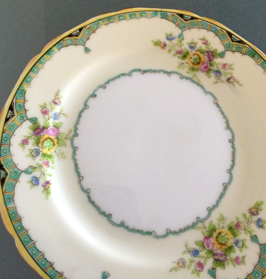 N378sc (Scalloped) Bread & Butter Plate by Noritake-1