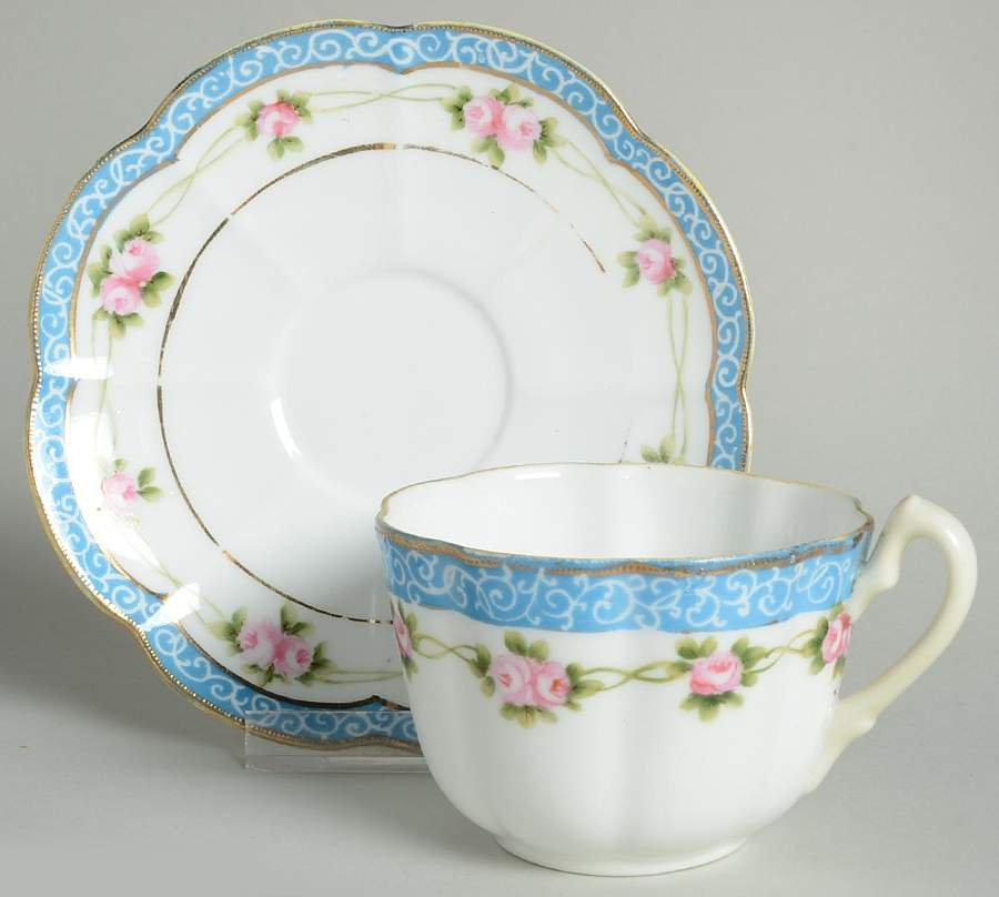 N4301 Flat Cup & Saucer Set by Noritake-1