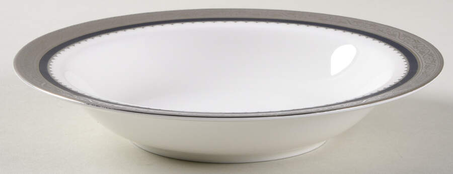 Odessa Cobalt Platinum Rim Fruit/Dessert (Sauce) Bowl by Noritake-1