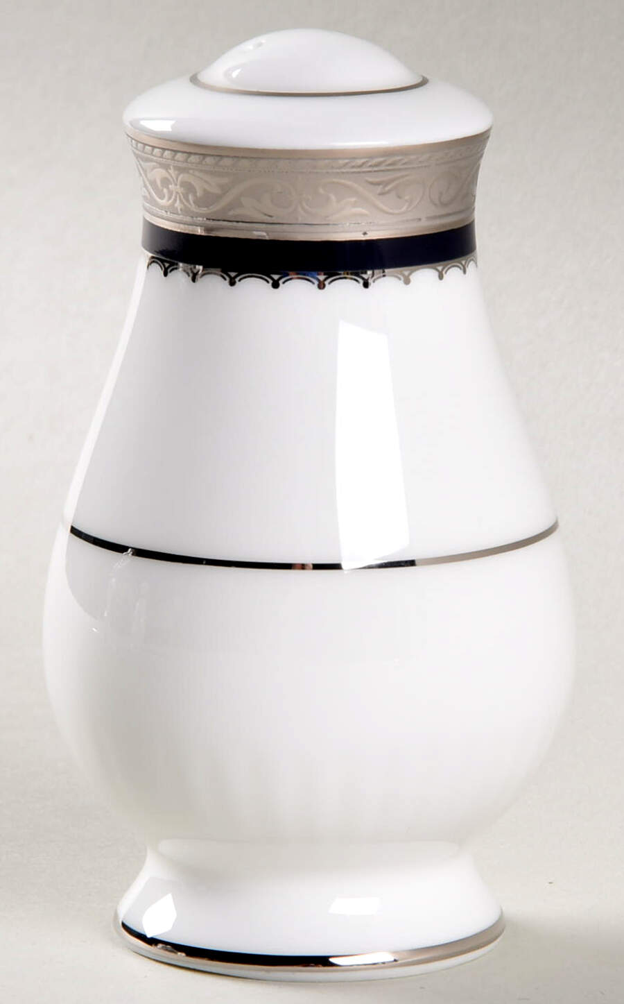 Odessa Cobalt Platinum Pepper Shaker by Noritake-1