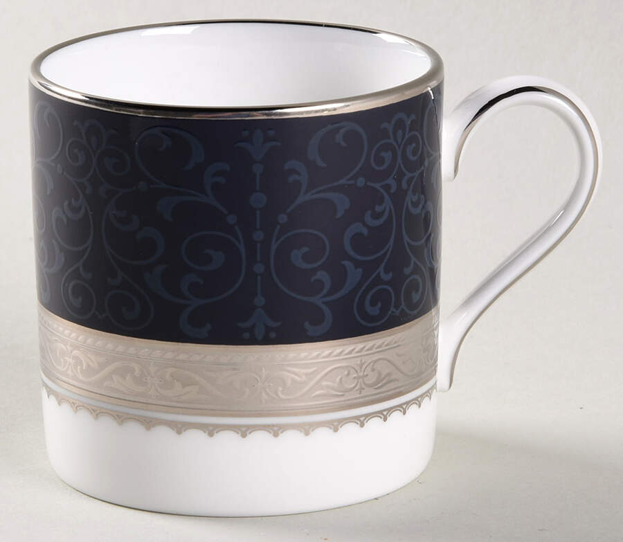 Odessa Cobalt Platinum Flat Demitasse Cup by Noritake-1