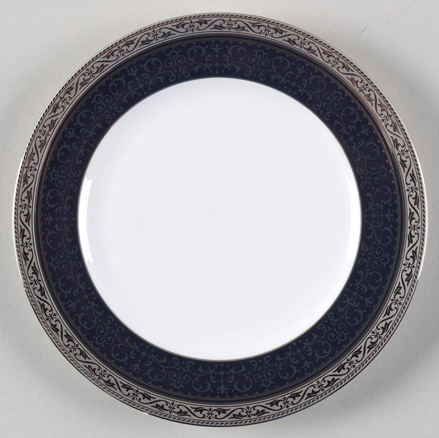 Odessa Cobalt Platinum Bread & Butter Plate by Noritake-1