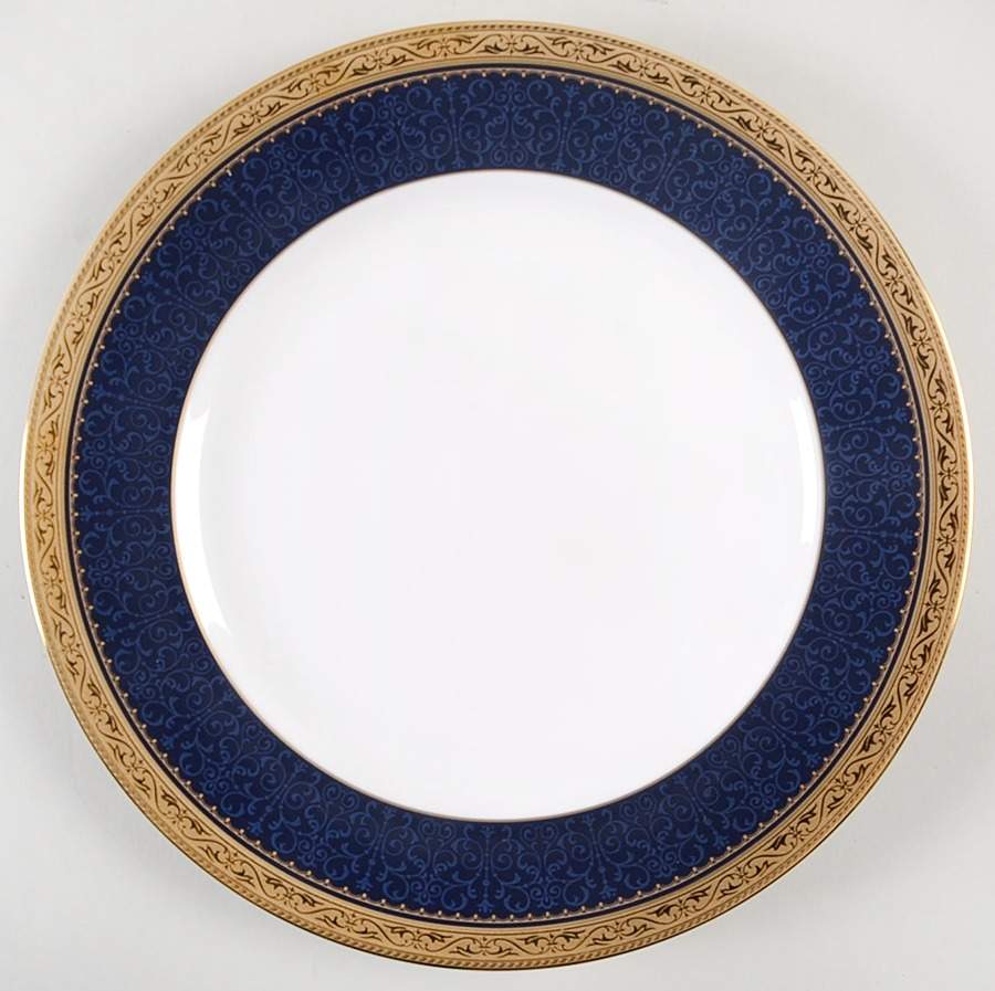 Odessa Cobalt Gold Salad Plate by Noritake-1
