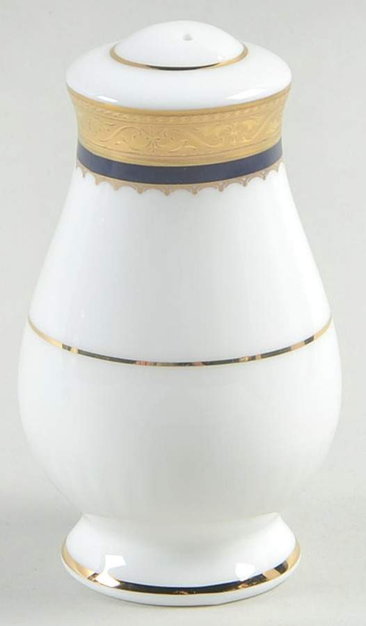 Odessa Cobalt Gold Pepper Shaker by Noritake-1