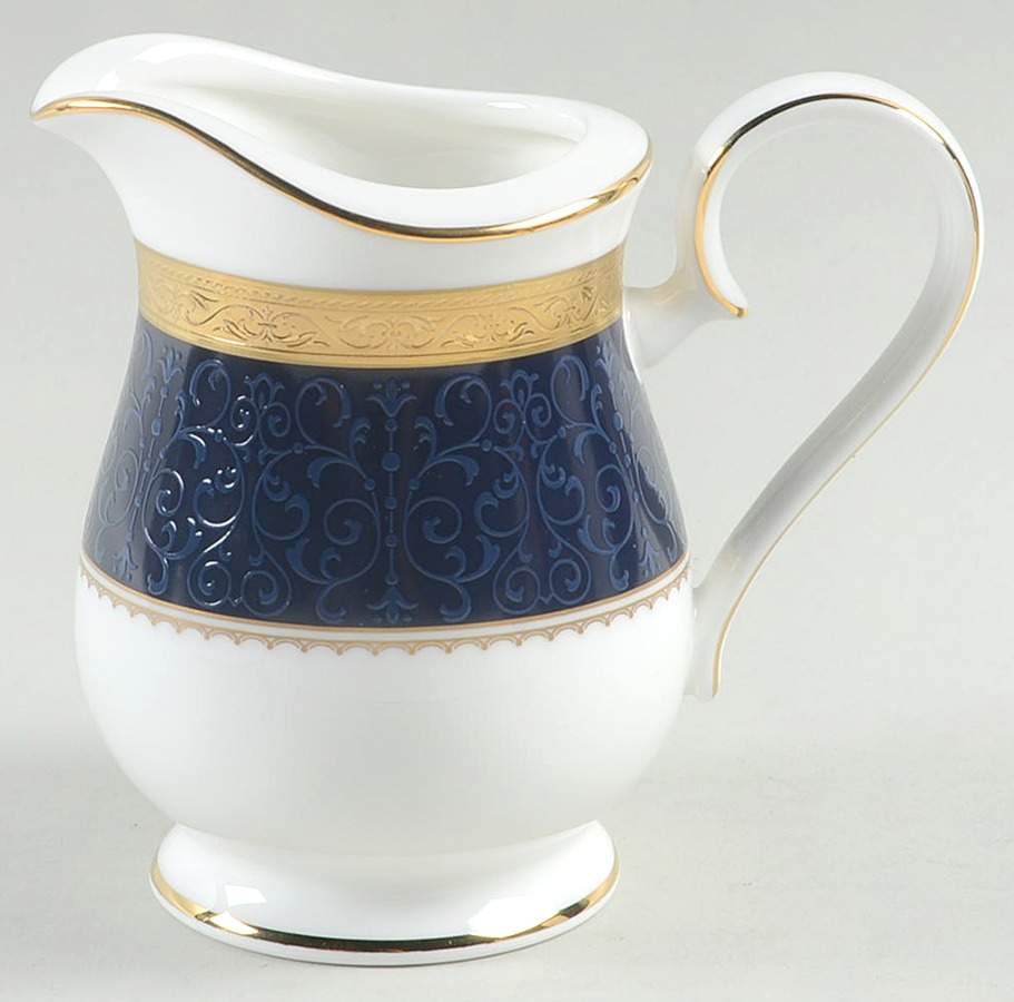 Odessa Cobalt Gold Creamer by Noritake-1