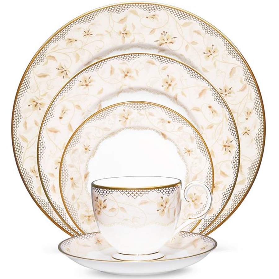 Calais d'Or Dinner Plate by Noritake-1
