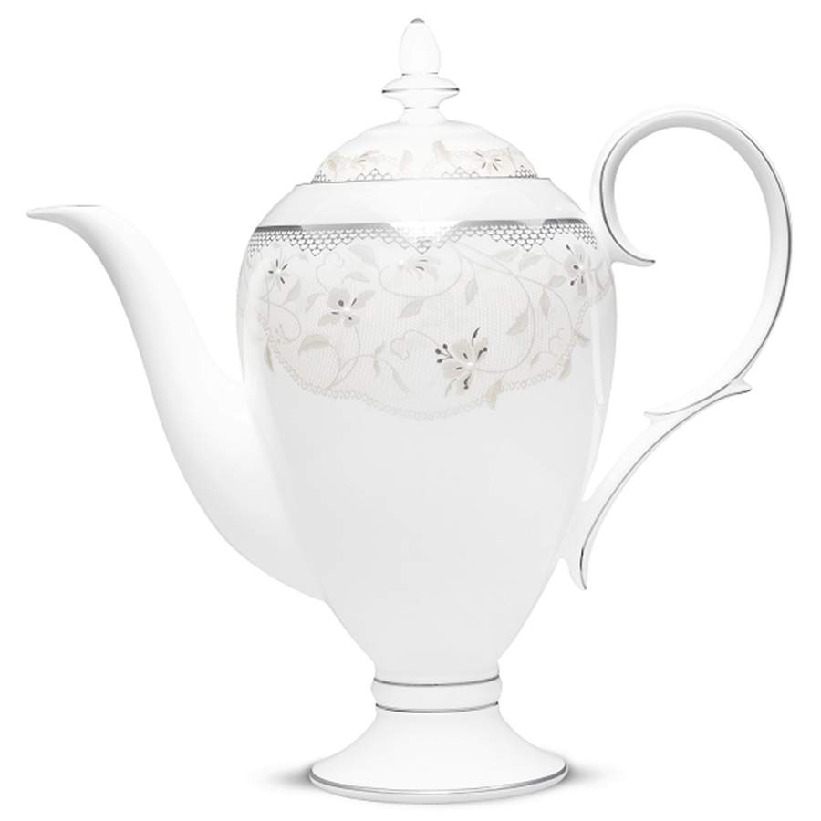 Calais Blanche Coffee Pot & Lid by Noritake-1