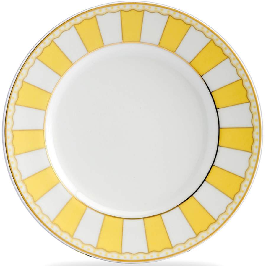 Carnivale Yellow Salad/Dessert Plate by Noritake-1