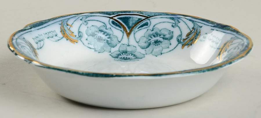 Berkley Turquoise Fruit/Dessert (Sauce) Bowl by New Wharf-1