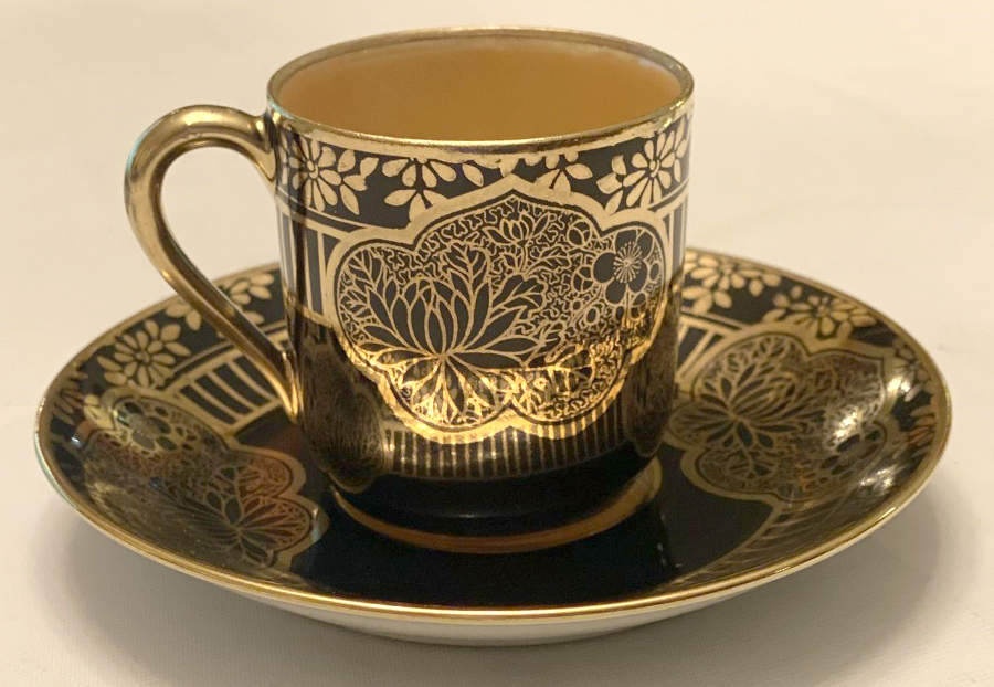 N3716 Flat Demitasse Cup & Saucer Set by Noritake-1