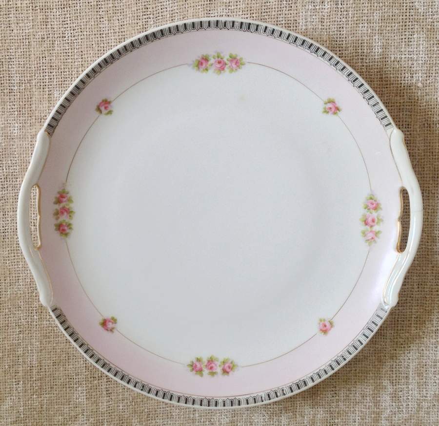 N3719 Handled Cake Plate by Noritake-1