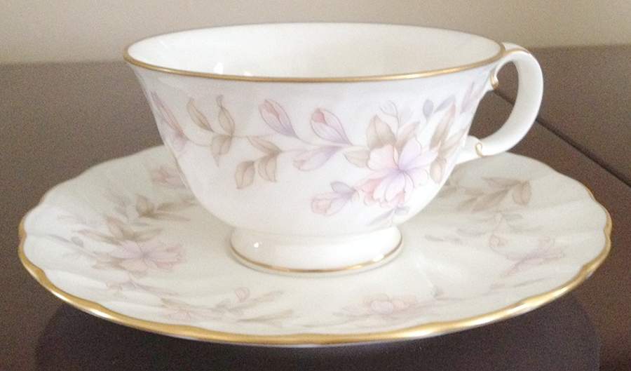 Selina Footed Cup & Saucer Set by Noritake-1