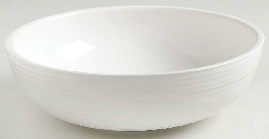 NCE2 White 7" Individual Pasta Bowl by Nocal Ceramics, LDA-1