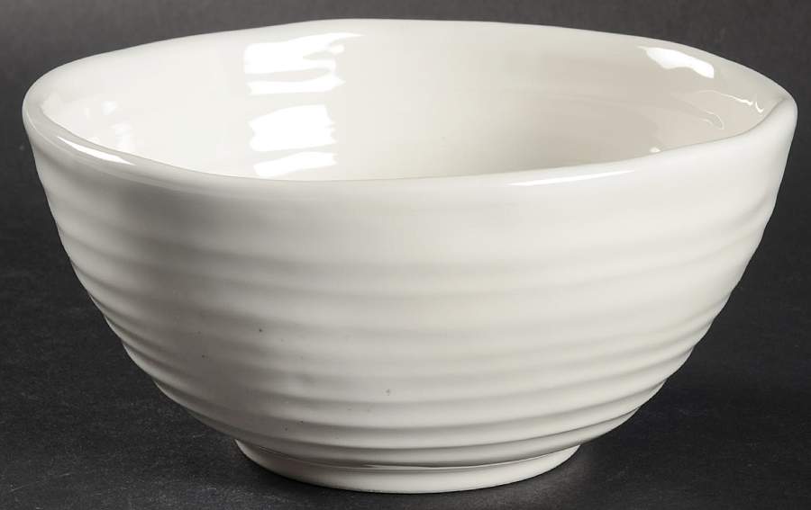 NCE2 White Soup/Cereal Bowl by Nocal Ceramics, LDA-1