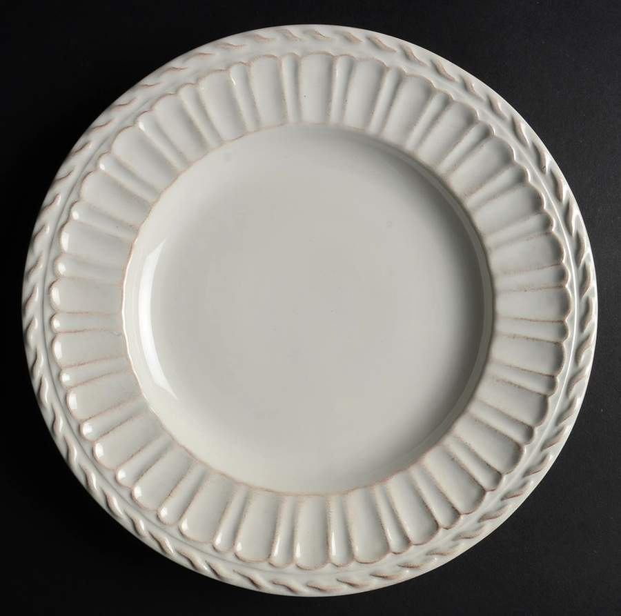 NCE4-White Salad Plate by Nocal Ceramics, LDA-1