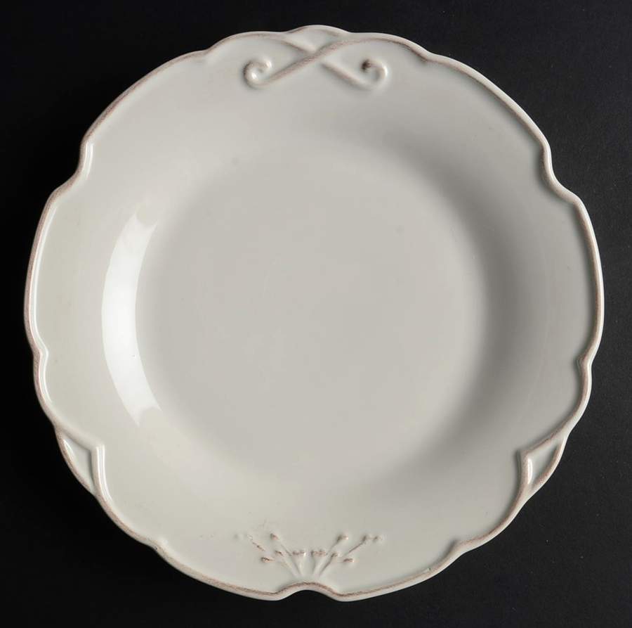 NCE5-White Salad Plate by Nocal Ceramics, LDA-1