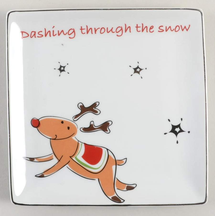 Modern Jingles Canape Plate by North Pole Trading Co.-1