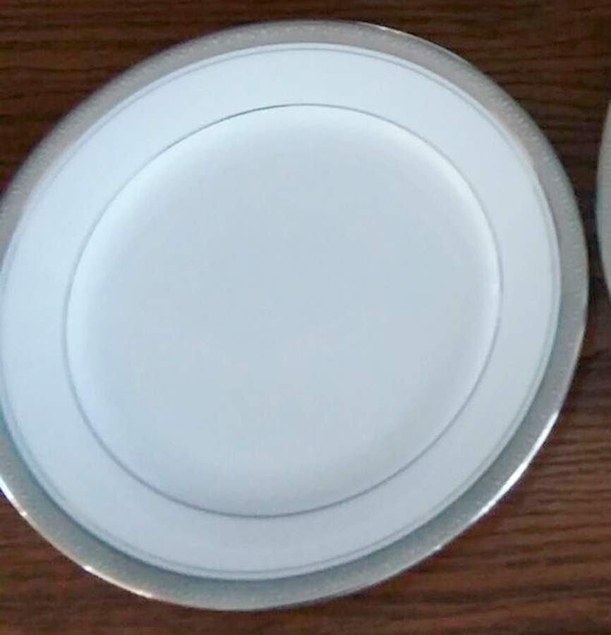 Royal Crest Platinum Salad Plate by Noritake-1