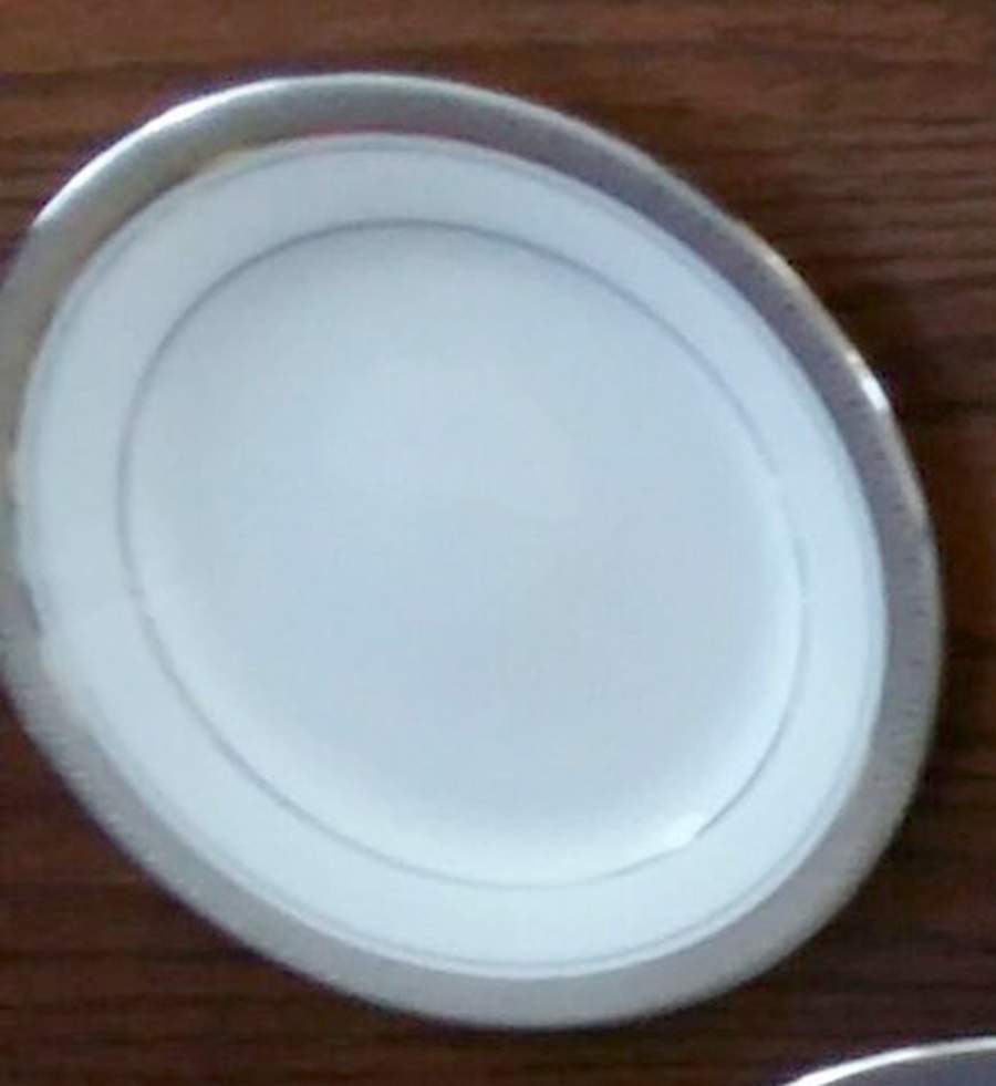Royal Crest Platinum Bread & Butter Plate by Noritake-1