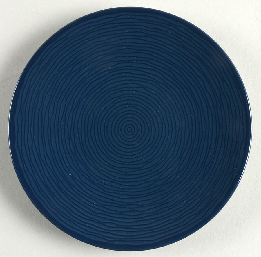NoN Swirl (Navy on Navy) Appetizer Plate by Noritake-1