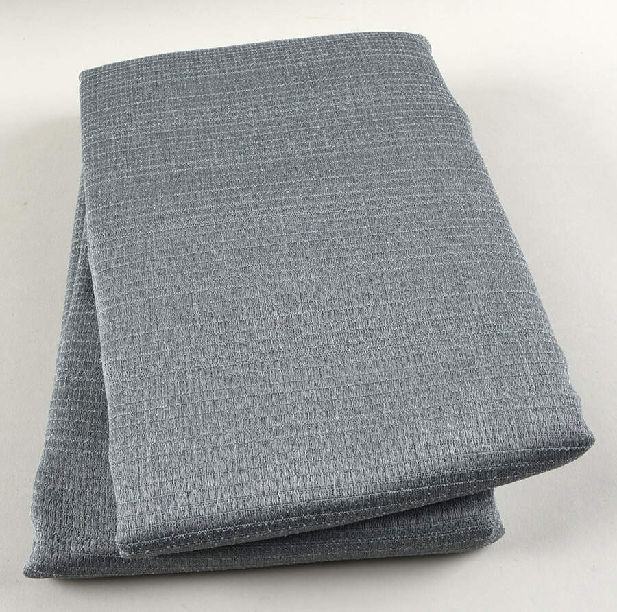 Colorwave Slate 60" X 120" Rectangular Tablecloth by Noritake-1