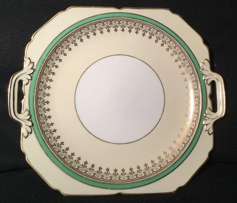 N4535 Square Handled Cake Plate by Noritake-1