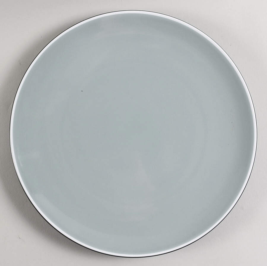 Colortrio Graphite Dinner Plate by Noritake-1