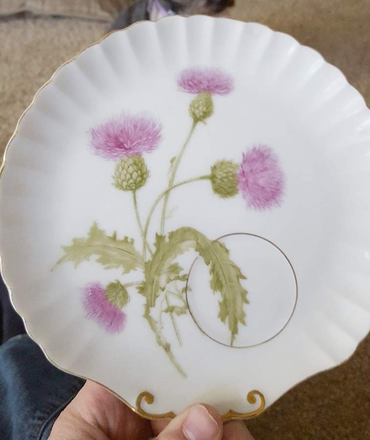 7409 Snack Plate by Norcrest-1