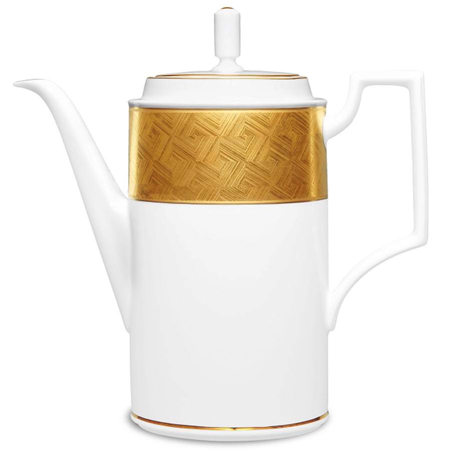Noble Ensemble Gold Coffee Pot & Lid by Noritake-1
