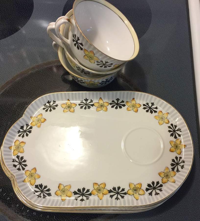 N4558 Snack Plate & Cup Set by Noritake-1