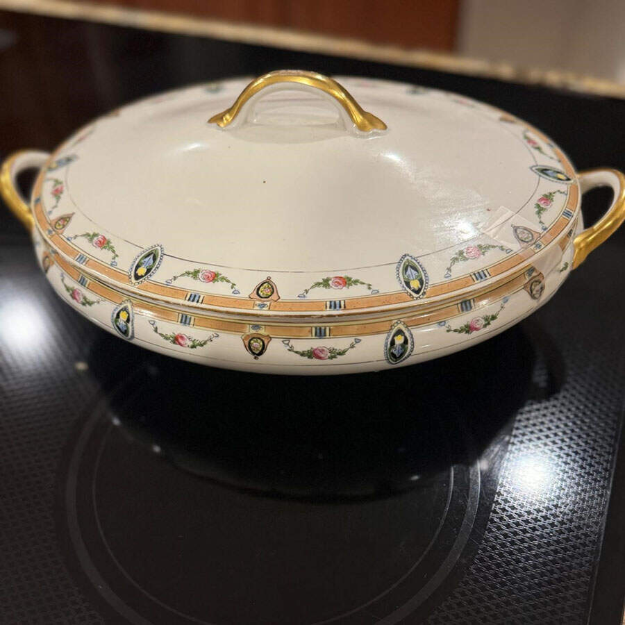N5016 Oval Covered Vegetable by Noritake-1