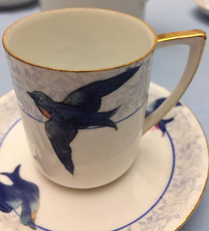 N4672 Flat Demitasse Cup & Saucer Set by Noritake-1