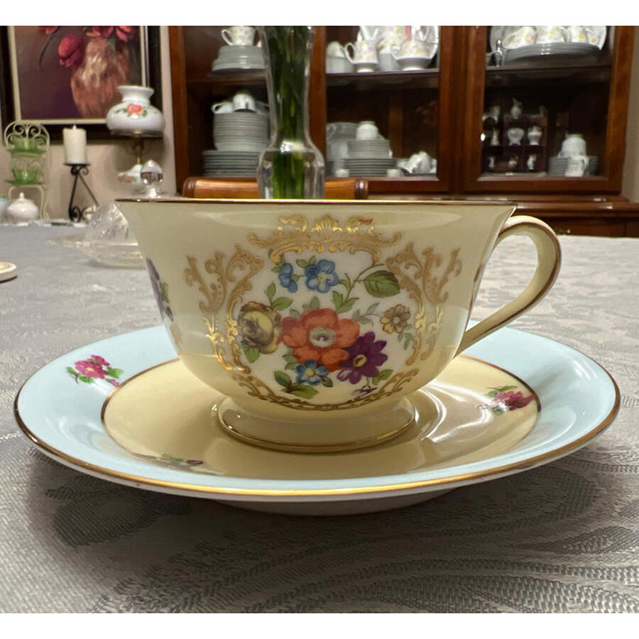 N5030 Footed Cup & Saucer Set by Noritake-1