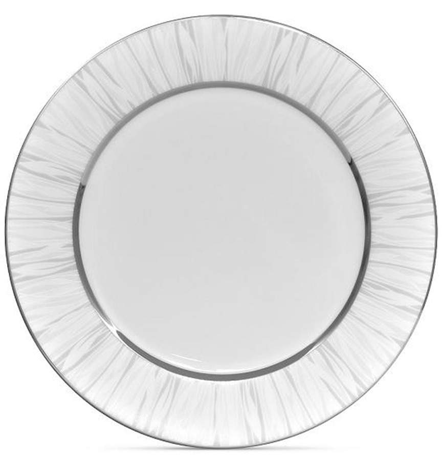Glacier Platinum Accent Luncheon Plate by Noritake-1