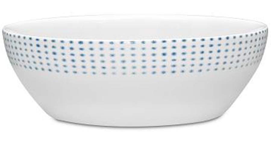 Hammock Blue 10" Round Vegetable Bowl by Noritake-1