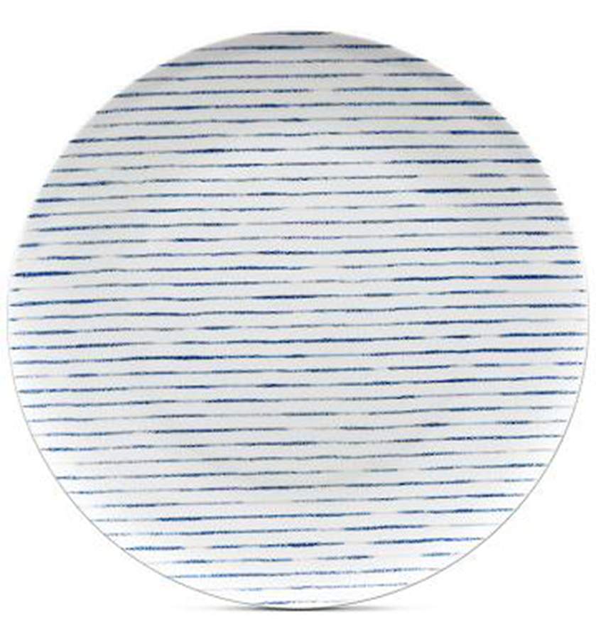 Hammock Blue Dinner Plate by Noritake-1
