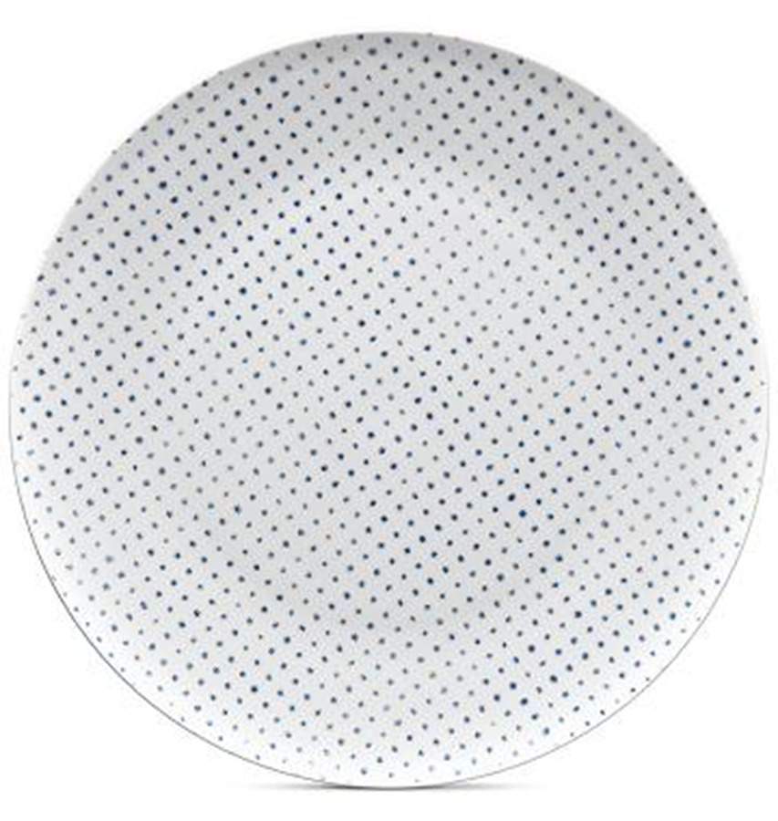 Hammock Blue Dinner Plate by Noritake-1